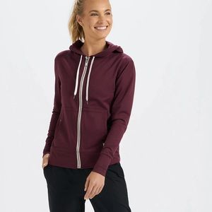 EUC Vuori Women’s Halo Performance Hoodie in Cerise Heather Size L